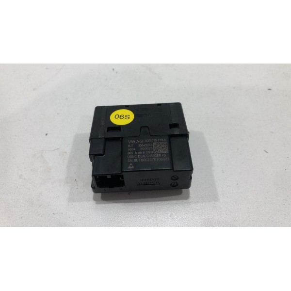 Tomada Usb Tipo C Dupla Vw Taos 2023 3g5035954a