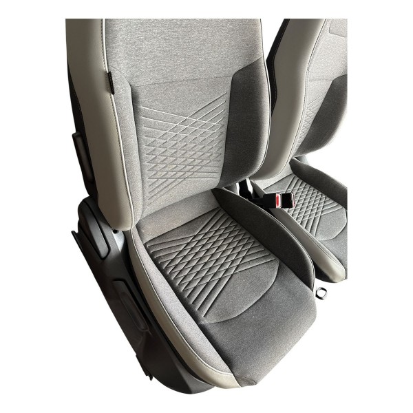 Jogo De Banco Vw Taos 2022 2023 Tecido Cinza