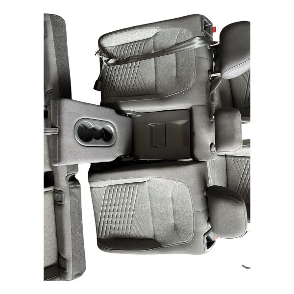 Jogo De Banco Vw Taos 2022 2023 Tecido Cinza