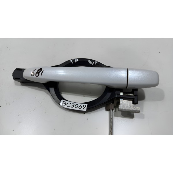 Maçaneta Externa Traseira Direita Outlander 2014 A 2018 Branco Traseira