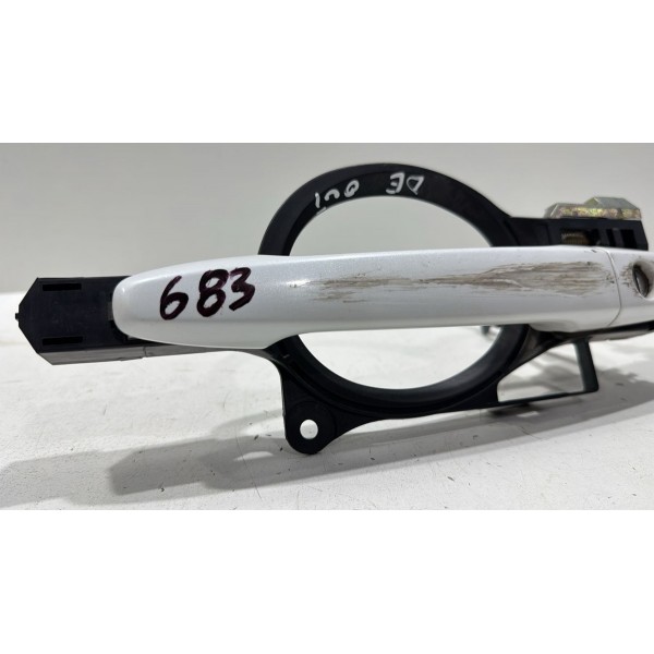 Maçaneta Externa Dianteira Esquerda  Outlander 2014 A 2018 Branco Dianteira