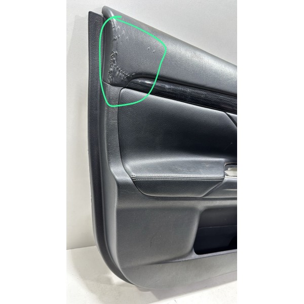 Forro Porta Dianteiro Esquerdo Outlander 2.0 2016 2018 Preto