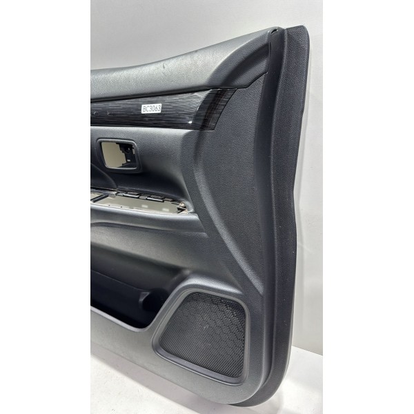 Forro Porta Dianteiro Esquerdo Outlander 2.0 2016 2018 Preto