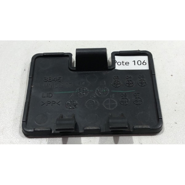 Tampa Parafuso Capa Estepe Mitsubishi Outlander 2016 Á 2019 Preto 1