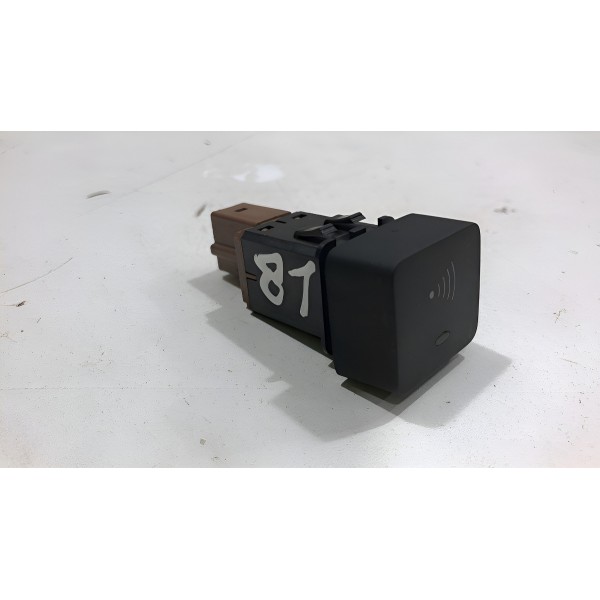 Botão Sensor Estacionamento C3 Tendance 2014 A 2017 Preto