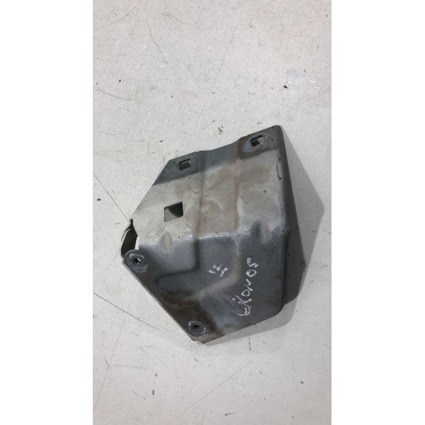 Suporte Paralama Esquerdo Fiat Argo Cronos 2018 Á 2021 Orig Prateado