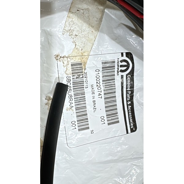 Guarnição Moldura Do Paralama Fiat Strada 2018 (0100220747)