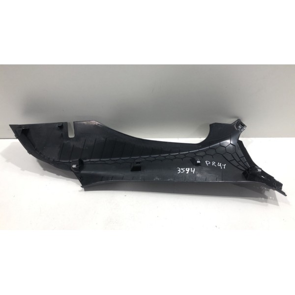 Soleira Porta Traseira Esquerda Vw Polo Virtus 2021 Á 2023 Preto