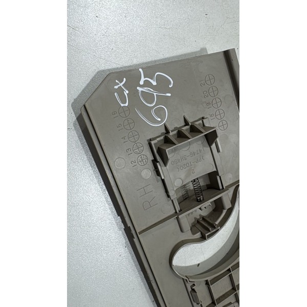 Capa Regulador Cinto Segurança Dianteiro Outlander 2016 Cinza