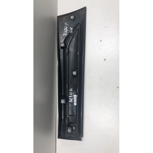 Friso Porta Traseira Esquerda Mitsubishi Outlander 2016 Á 19 Preto