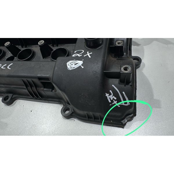 Tampa De Válvulas Hyundai Hb20 1.0 3cil 2013 A 2019 Detalhe Preto