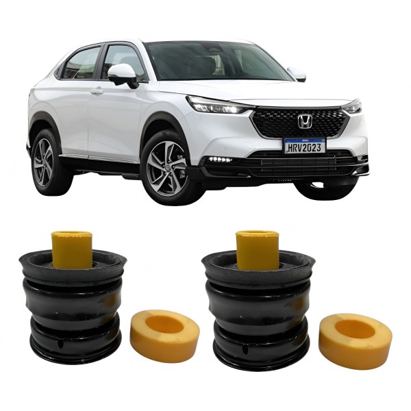 Par Coxim Batente Amortecedor Traseiro Hrv Hr-v 2022 / 2025