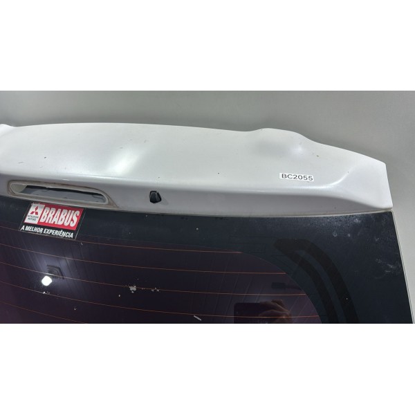 Tampa Traseira Mitsubishi Outlander 2016 A 2020 Com Vidro Branco