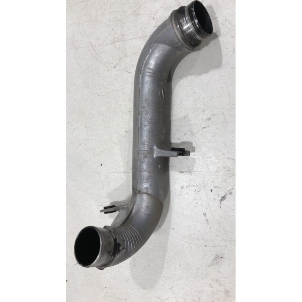 Tubo Cano Intercooler Nissan Frontier 2.5 2008 Á 2015 Prata