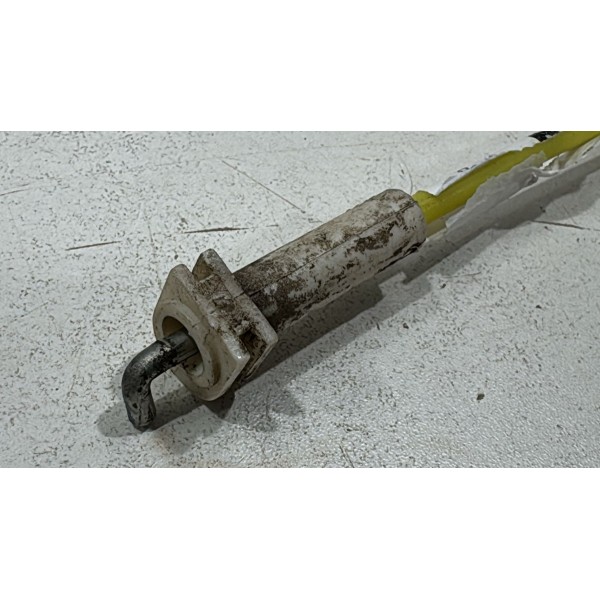 Cabo Da Fechadura Maçaneta Traseiro Punto 2008-2017 Esquerda Amarelo