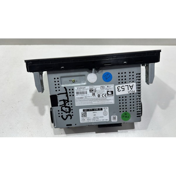 Tela Central Multimídia Volkswagen Taos 2022 2023 2024