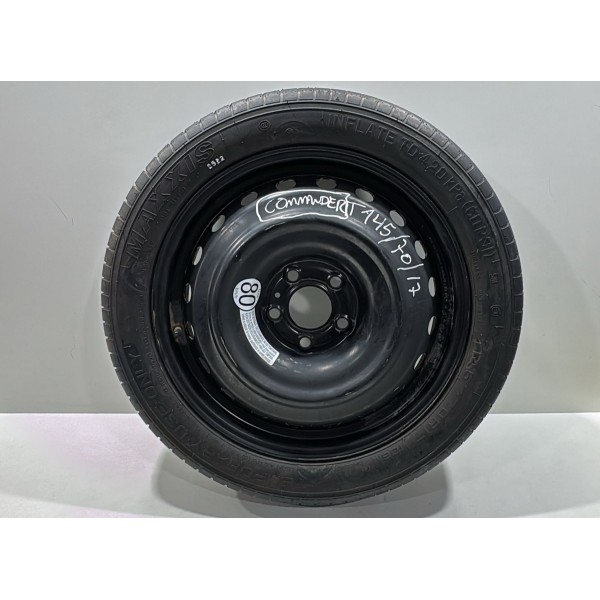 Estepe Roda Pneu Jeep Commander 145/70/17