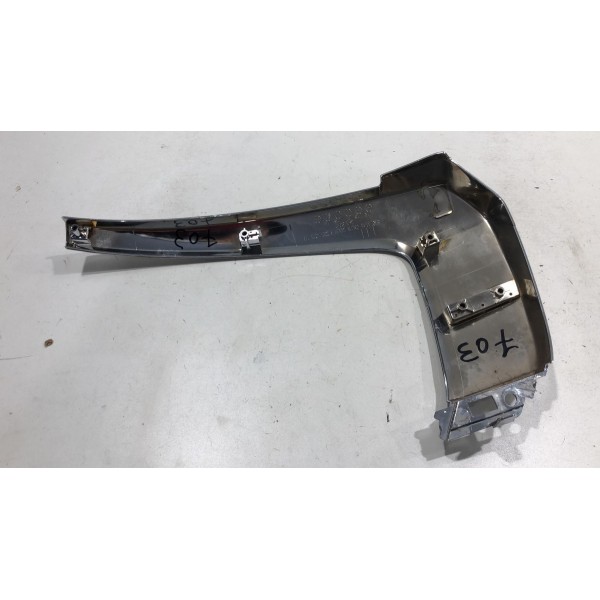 Moldura Cromada Parachoque Outlander 16/19 Esquerda Original Cromado