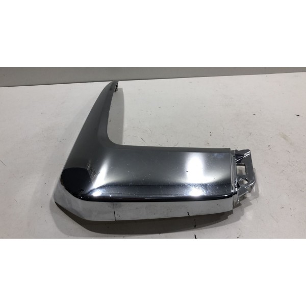 Moldura Cromada Parachoque Outlander 16/19 Esquerda Original Cromado