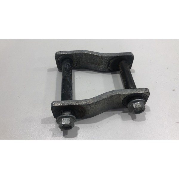 Suporte Jumelo Mola Traseira Gm S10 Traiblazer 2012 Á 2020 Prateado