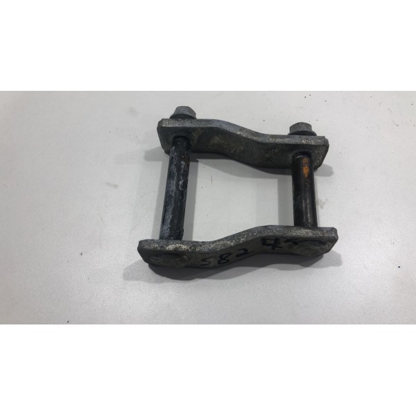 Suporte Jumelo Mola Traseira Gm S10 Traiblazer 2012 Á 2020 Prateado