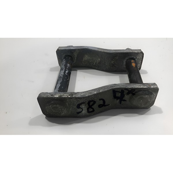 Suporte Jumelo Mola Traseira Gm S10 Traiblazer 2012 Á 2020 Prateado