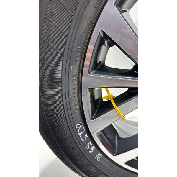 Roda Aro 18 Com Pneu Outlander 2016 2017 2018 Orig. Avulsa Preto