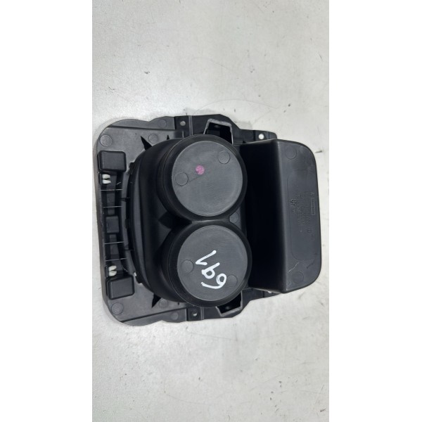 Porta Copos Console Peugeot 2008 2016 A 2021 Original Preto
