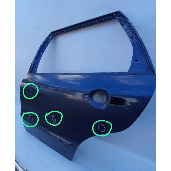 Porta Traseira Esquerda Fiat Marea Weekend 1998 A 2006