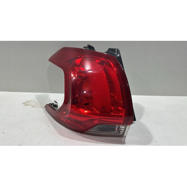 Lanterna Led Esquerda Peugeot 2008 1.6 2021 2022 Vermelha Esquerdo/motorista Vermelho