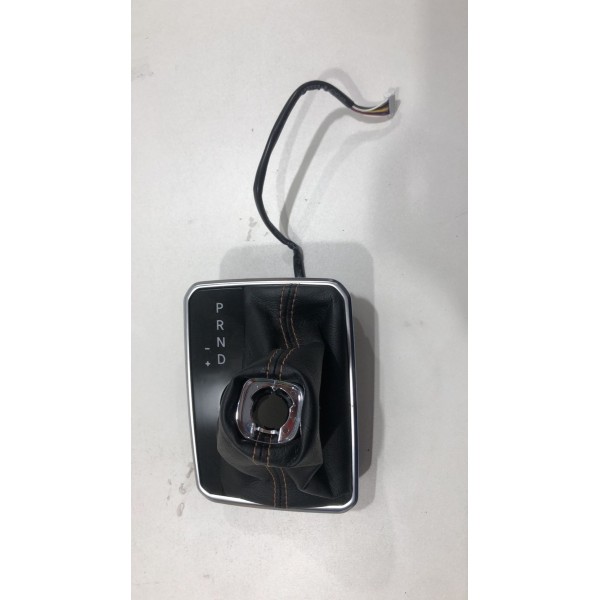 Moldura Coifa Alavanca Câmbio Commander 1.3 2021 2022 23 24 Preto Lisa