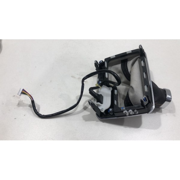 Moldura Coifa Alavanca Câmbio Commander 1.3 2021 2022 23 24 Preto Lisa