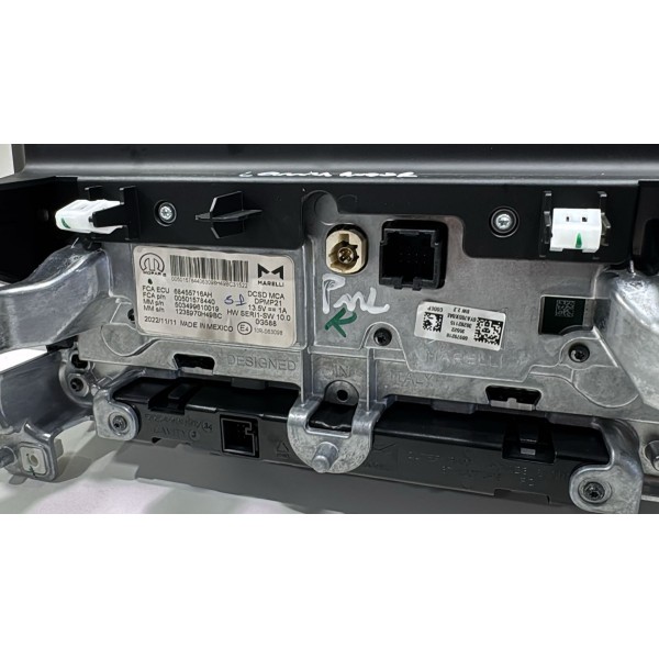 Tela Multimidia Jeep Commander 2022 2023 68455716ah Preto