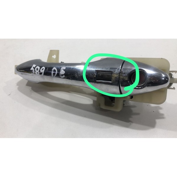 Maçaneta Externa Dianteira Esquerda Ix35 2014 Á 2016 Cromado