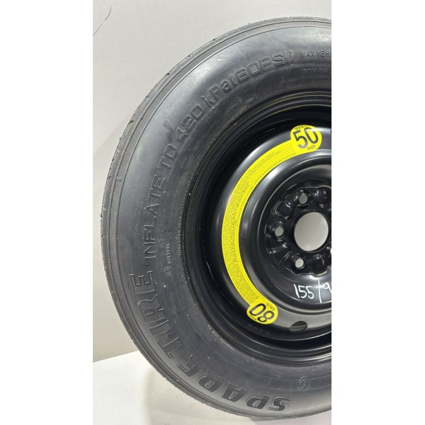 Estepe Roda Aro Hyundai Ix35 2011/2016 Original Usado Preto