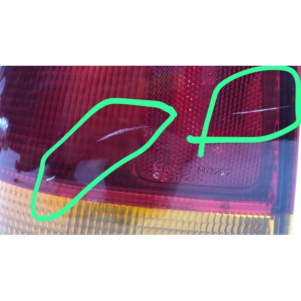 Lanterna Honda Civic 1996 Á 1999 Lado Esquerdo Com Detalhe Esquerdo/motorista Vermelho