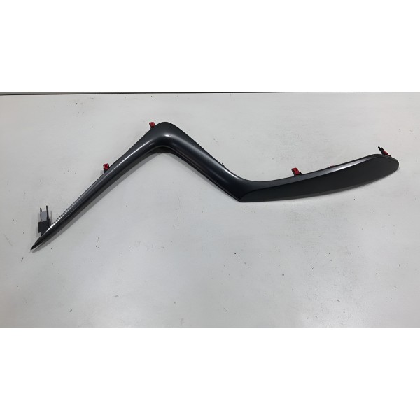 Moldura Friso Esquerdo Painel Central Toyota Yaris 2023 Á 24 Cinza-escuro