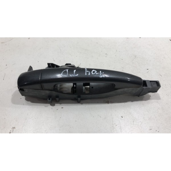 Maçaneta Externa Traseira Direita Peugeot 2008 Allure 2021 Preto Traseira