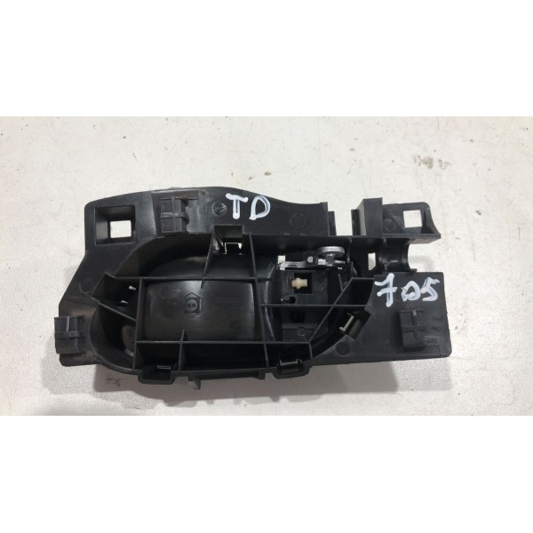 Maçaneta Interna Direita Peugeot 2008 2016/2021 96802455vv Prateado Dianteira/traseira