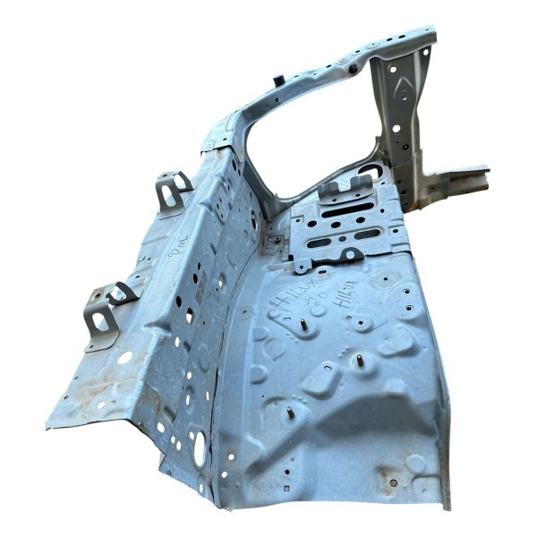 Ponta Longarina C/roda Esquerda Hilux 2016 2017 18 2021 2022 Prata