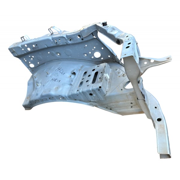 Ponta Longarina C/roda Esquerda Hilux 2016 2017 18 2021 2022 Prata