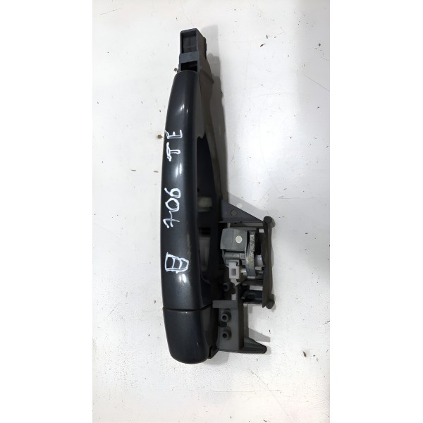 Maçaneta Externa Traseira Esquerda Peugeot 2008 2020 2021 Cinza-escuro Traseira