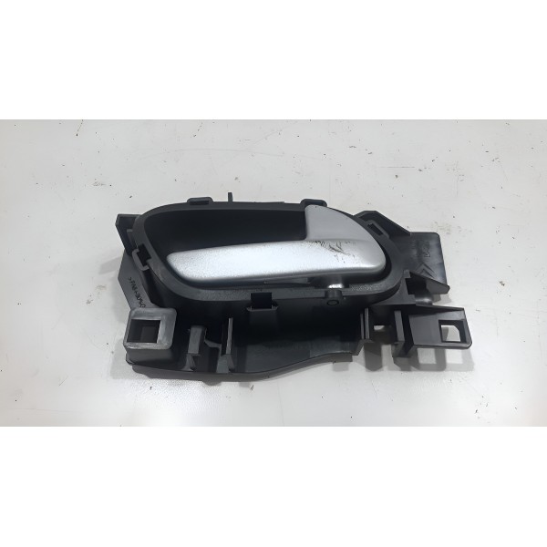 Maçaneta Interna Peugeot 2008 2020 2021 Lado Direito Preto Dianteira