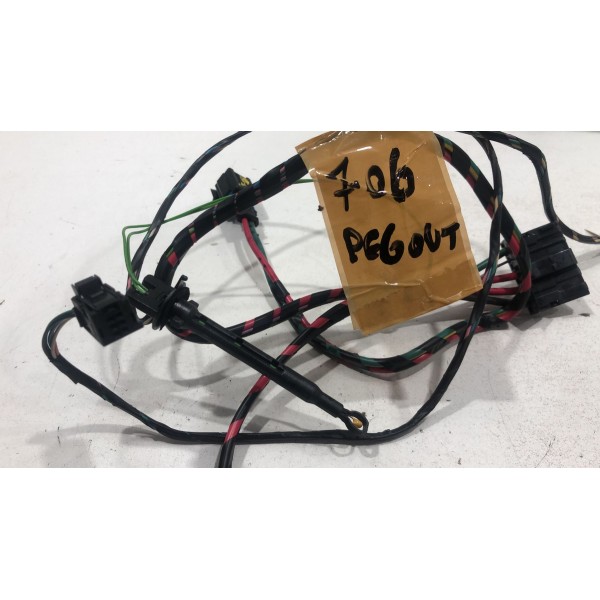 Chicote Caixa Evaporadora Peugeot 2008 1.6 2020 2021 Preto