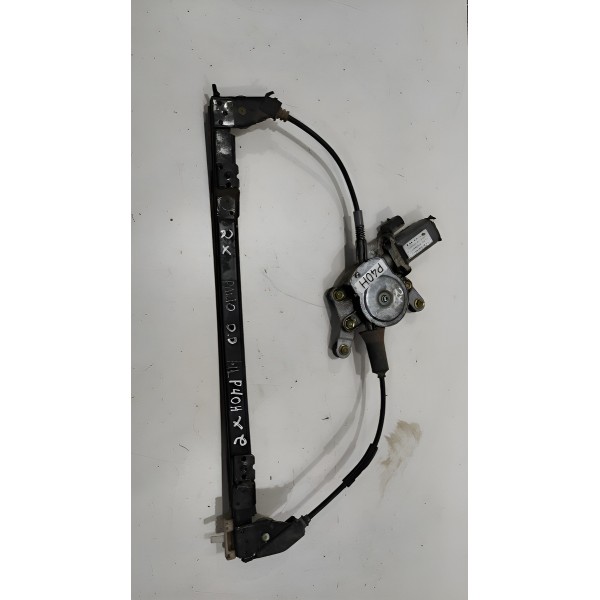 Maquina Vidro Dianteira Direita Fiat Palio Fire 2001 / 2002 Preto