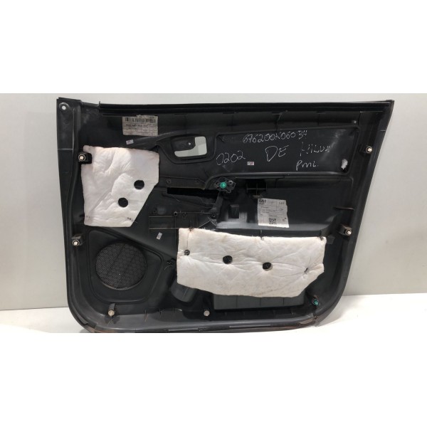 Forro Porta Dianteiro Esquerdo Hilux 2009 Á 2015 Detalhe Cinza-escuro