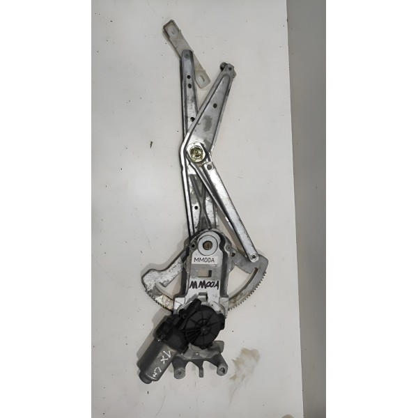 Mecanismo Vidro Dianteiro Esquerdo  Meriva 2002/12 93348695 Preto