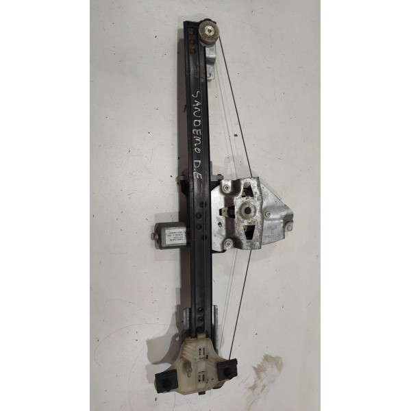 Máquina Vidro Dianteira Esquerda Sandero  Logan 2014 Á 2020