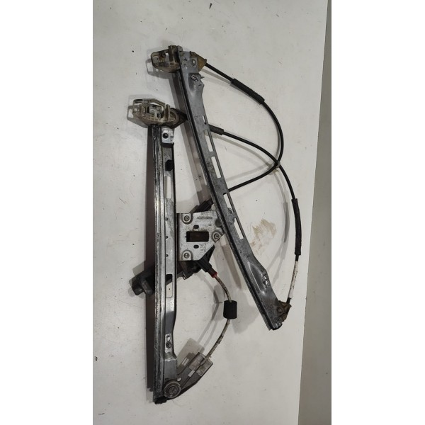 Máquina De Vidro Dianteira Esquerda Peugeot 206 2005/09 Preto