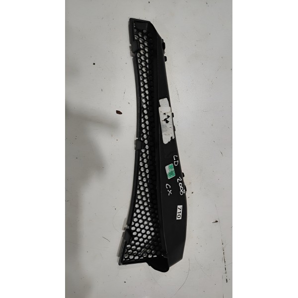 Acabamento Da Grade Churrasqueira Direita Peugeot 2008 2021 Preto Fosco